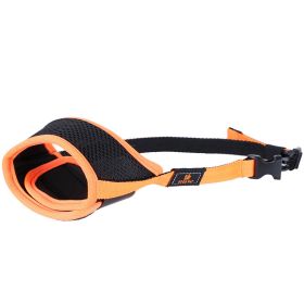Mouth Cover To Prevent Eating Indiscriminately Large Labrador Dog (Option: Orange-2XL)