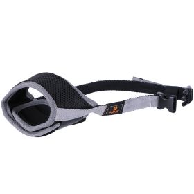 Mouth Cover To Prevent Eating Indiscriminately Large Labrador Dog (Option: Grey-2XL)
